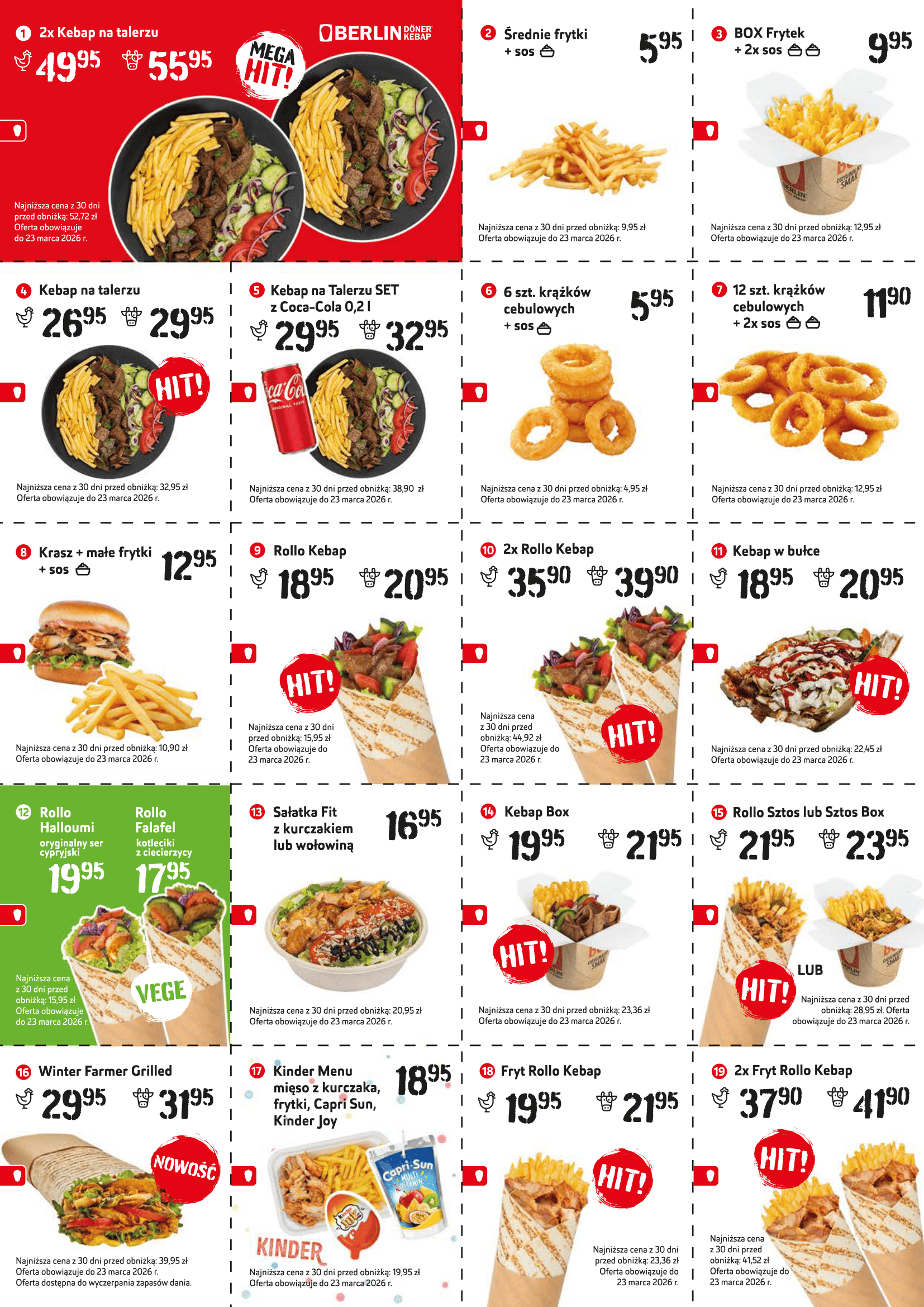 Kupony Berlin Döner Kebap – Luty i Marzec 2026. Jedz Królewsko, Płać Grosze!